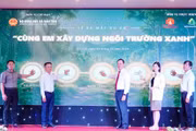 Ra mắt dự án “Cùng em xây dựng ngôi trường xanh”