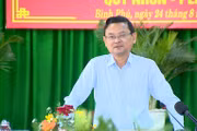 Kiểm tra tiến độ thi công dự án thành phần 2, cao tốc Quy Nhơn - Pleiku