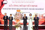 Học viện Báo chí và Tuyên truyền có phân hiệu tại Huế, mở thêm cơ hội học tập cho miền Trung - Tây Nguyên