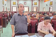 Cử tri phường Diên Hồng kiến nghị nhiều vấn đề về đô thị, hạ tầng và dân sinh