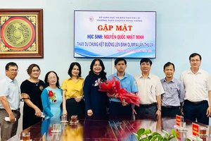 Trường THPT chuyên Hùng Vương gặp mặt học sinh trước chung kết “Đường lên đỉnh Olympia” năm thứ 24 