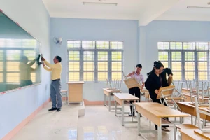 Trường học vùng biên Gia Lai chủ động chuẩn bị cho năm học mới