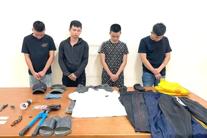 Công an phường Quy Nhơn Bắc phát hiện nhóm đối tượng trộm cắp khi tuần tra