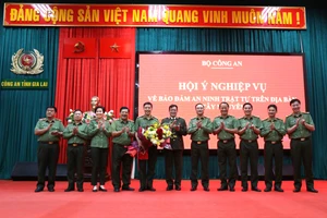 Hội ý nghiệp vụ về bảo đảm an ninh trật tự trên địa bàn Tây Nguyên