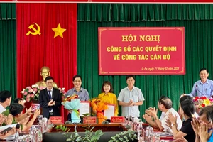 Ông Phạm Văn Đức giữ chức Trưởng Ban Tuyên giáo và Dân vận Huyện ủy Ia Pa