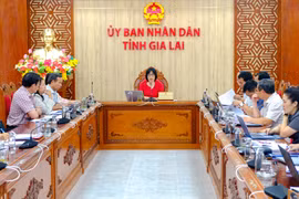 Quang cảnh cuộc họp. Ảnh: Đoan Ngọc