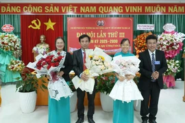 Đồng chí Lê Minh Sơn được bầu giữ chức bí thư