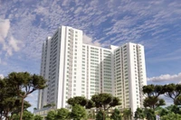 Phối cảnh dự án Khu phức hợp nhà ở cao tầng và thương mại Phù Đổng quy mô hơn 500 tỷ đồng của Tập đoàn Hoàng Anh Gia Lai tại phường Pleiku, tỉnh Gia Lai.