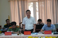 Đại diện lãnh đạo các sở, ngành đã phát biểu trao đổi làm rõ các ý kiến, kiến nghị của địa phương.