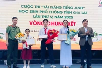 Cuộc thi “Tài năng tiếng Anh” học sinh phổ thông tỉnh Gia Lai lần thứ V tạo sân chơi bổ ích, thúc đẩy phong trào dạy và học tiếng Anh trong các trường học.
