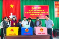 Phó Chủ tịch HĐND tỉnh Huỳnh Thúy Vân dẫn đầu đoàn công tác tiến hành kiểm tra, giám sát thực tế công tác chuẩn bị bầu cử đại biểu Quốc hội khóa XVI và đại biểu HĐND các cấp tại các xã khu vực phía Tây thuộc Đơn vị bầu cử số 5.