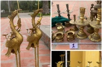 Đối tượng Nguyễn Cao Thái Danh (sinh năm 2001) bị Công an phường An Khê, tỉnh Gia Lai bắt giữ về hành vi trộm cắp đồ thờ cúng tại Khu di tích Tây Sơn Thượng Đạo