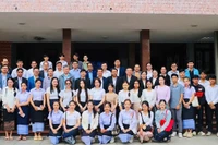 Trường Đại học Quy Nhơn tiếp nhận 32 sinh viên từ 4 tỉnh Nam Lào (Champasak, Attapeu, Sekong, Salavan) nhập học chương trình dự bị tiếng Việt ngày 30-12