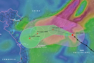 Bão Manyi vào Biển Đông, diễn biến khó lường 