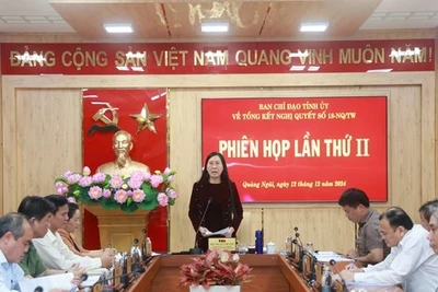 Quảng Ngãi giảm 6 sở, 34 cơ quan chuyên môn