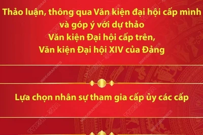 Ba nhiệm vụ trọng tâm của Đại hội đảng bộ các cấp nhiệm kỳ 2025-2030