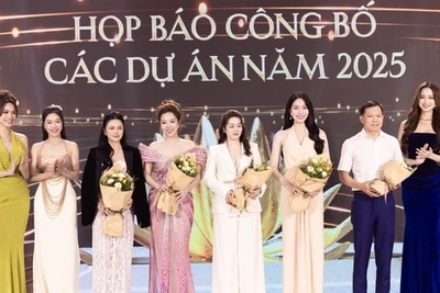 Hoa hậu Thanh Thủy trở thành đại sứ 'Strong Vietnam'