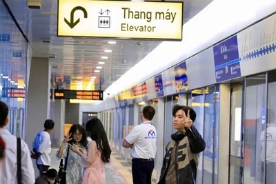 Từ ngày 21-1, metro số 1 chính thức thu phí