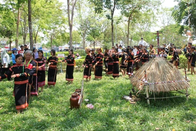 Tái hiện không gian sinh hoạt cộng đồng của cư dân lúa nước vùng hạ lưu sông Ba