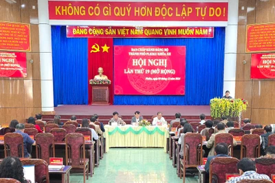 Quang cảnh hội nghị.