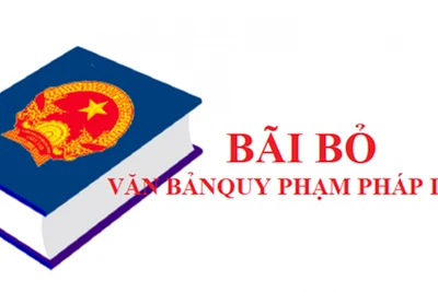 Bãi bỏ 9 văn bản quy phạm pháp luật do Bộ trưởng Bộ Công an ban hành