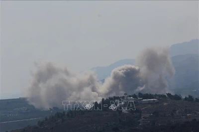 Israel tiếp tục không kích vào lãnh thổ Liban, Syria