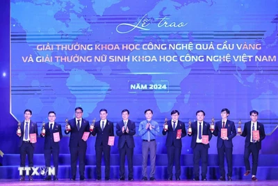 10 nhà khoa học trẻ xuất sắc được nhận Giải thưởng Quả Cầu Vàng 2024