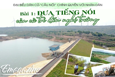 Bài 1: Đưa tiếng nói của cử tri đến nghị trường 