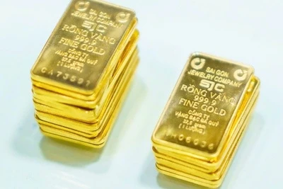 Giá vàng miếng SJC, vàng nhẫn lập đỉnh mới chiều 31-3