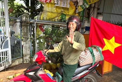 Lý do cựu binh 75 tuổi ở Đắk Lắk chạy xe máy 330 cây số dự đại lễ 30/4