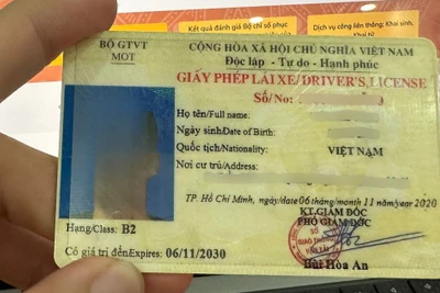 3 trường hợp không được đổi bằng lái xe theo quy định mới