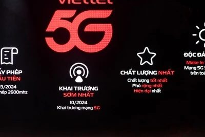 Mạng 5G chính thức triển khai tại Việt Nam