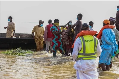 Số nạn nhân trong vụ chìm thuyền ở Nigeria có thể lên tới trên 100 người