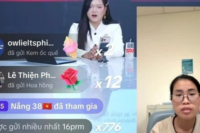 Phạm Thoại livestream 'sao kê' vụ bé Bắp