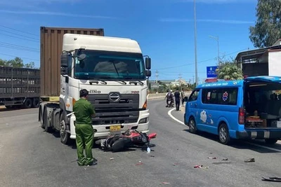 Tai nạn trên đường dẫn vào tuyến cao tốc Phan Thiết - Dầu Giây, 1 người tử vong