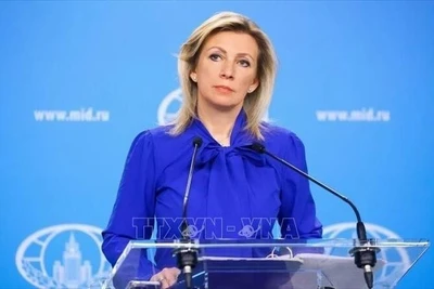 Người phát ngôn Bộ Ngoại giao Nga Maria Zakharova tuyên bố Moskva sẽ đáp trả cứng rắn nếu Ukraine tiếp tục tấn công vào cơ sở hạ tầng năng lượng. Ảnh: IRNA/TTXVN