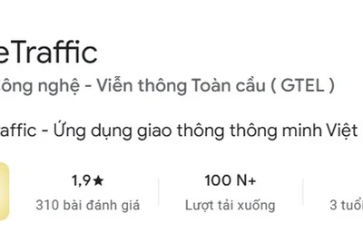 Ứng dụng kiểm tra phạt nguội, báo vi phạm giao thông được tải về nhiều nhất Việt Nam