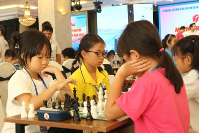 Khai mạc Giải cờ vua trẻ miền Trung và Tây Nguyên mở rộng lần thứ VII 