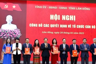 Lâm Đồng bổ nhiệm 6 giám đốc sở mới sau sáp nhập