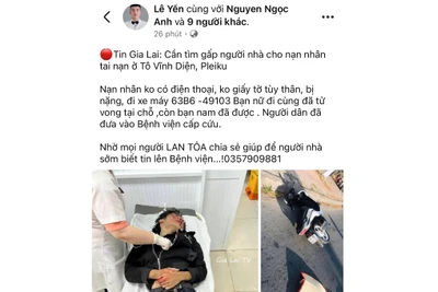 Cảnh giác với “ma trận” tin giả