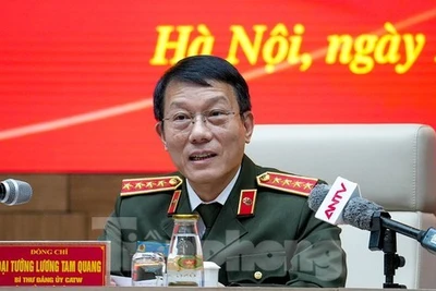 Bộ trưởng Lương Tam Quang: Thanh niên Công an phải là điểm tựa bình yên của nhân dân