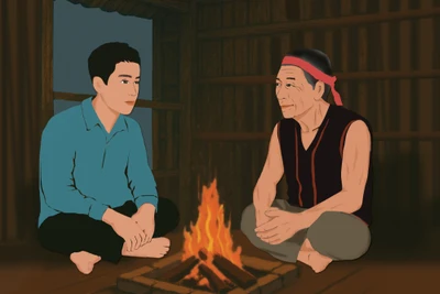 Nhớ bếp lửa nhà sàn
