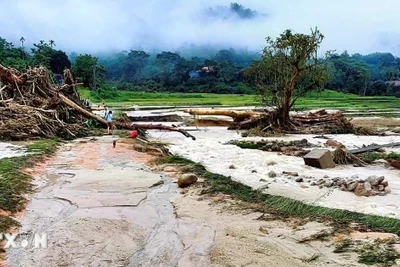 Nguy cơ lũ quét, sạt lở ở Thanh Hóa, Đắk Nông và lốc xoáy trên nhiều vùng biển