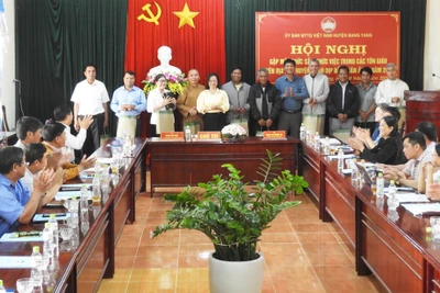 Mang Yang phát huy khối đại đoàn kết trong các tôn giáo