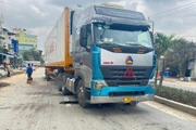Vụ tai nạn nghiêm trọng xảy ra sáng 27-11 trên quốc lộ 1 qua phường Quy Nhơn Bắc, tỉnh Gia Lai khiến người đàn ông tử vong tại chỗ.