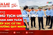 Chủ tịch UBND tỉnh Phạm Anh Tuấn tiếp xúc cử tri phường Quy Nhơn