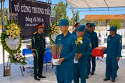 Phù Mỹ Đông tổ chức lễ truy điệu và an táng hài cốt liệt sĩ