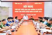 Gia Lai phối hợp Quân khu 5 di chuyển Trung tâm Huấn luyện Quân sự Quốc gia 2 đến vị trí mới