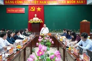 Bí thư Tỉnh ủy Thái Đại Ngọc: Nêu cao trách nhiệm, chủ động triển khai công tác chuẩn bị bầu cử đảm bảo tiến độ, đúng quy định.
