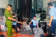 Phạt 46,5 triệu đồng đối với cơ sở bán quần áo giả mạo nhãn hiệu qua mạng tại Gia Lai.